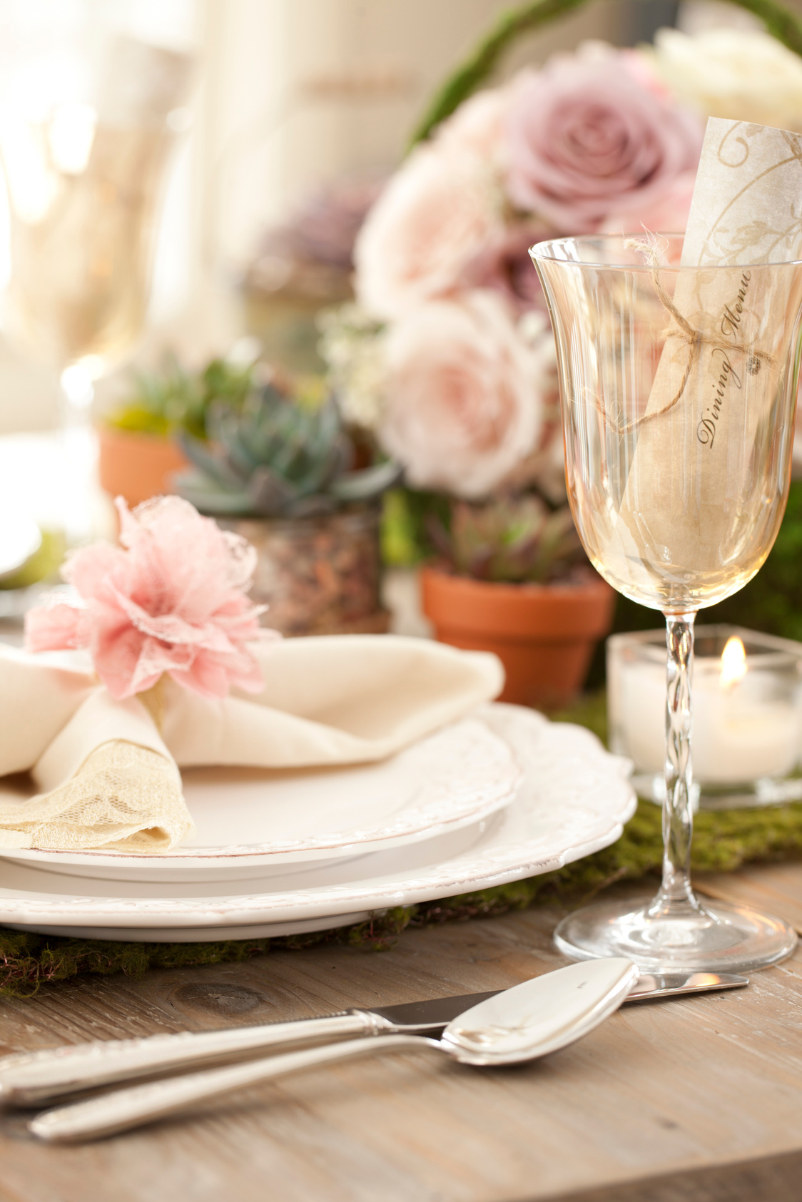 Rustic Weddgin Dining Table