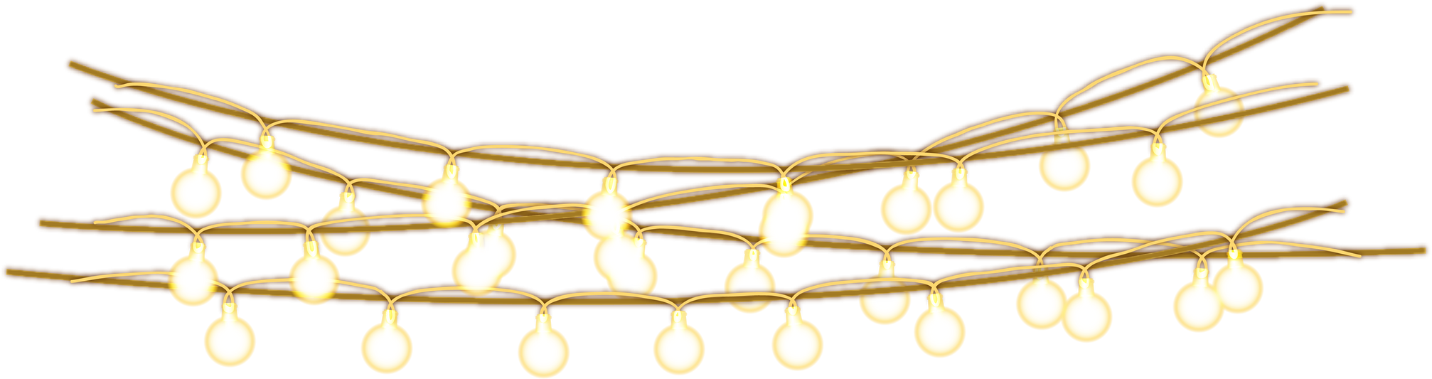 lights hanging light string light glowing hanging bulbs